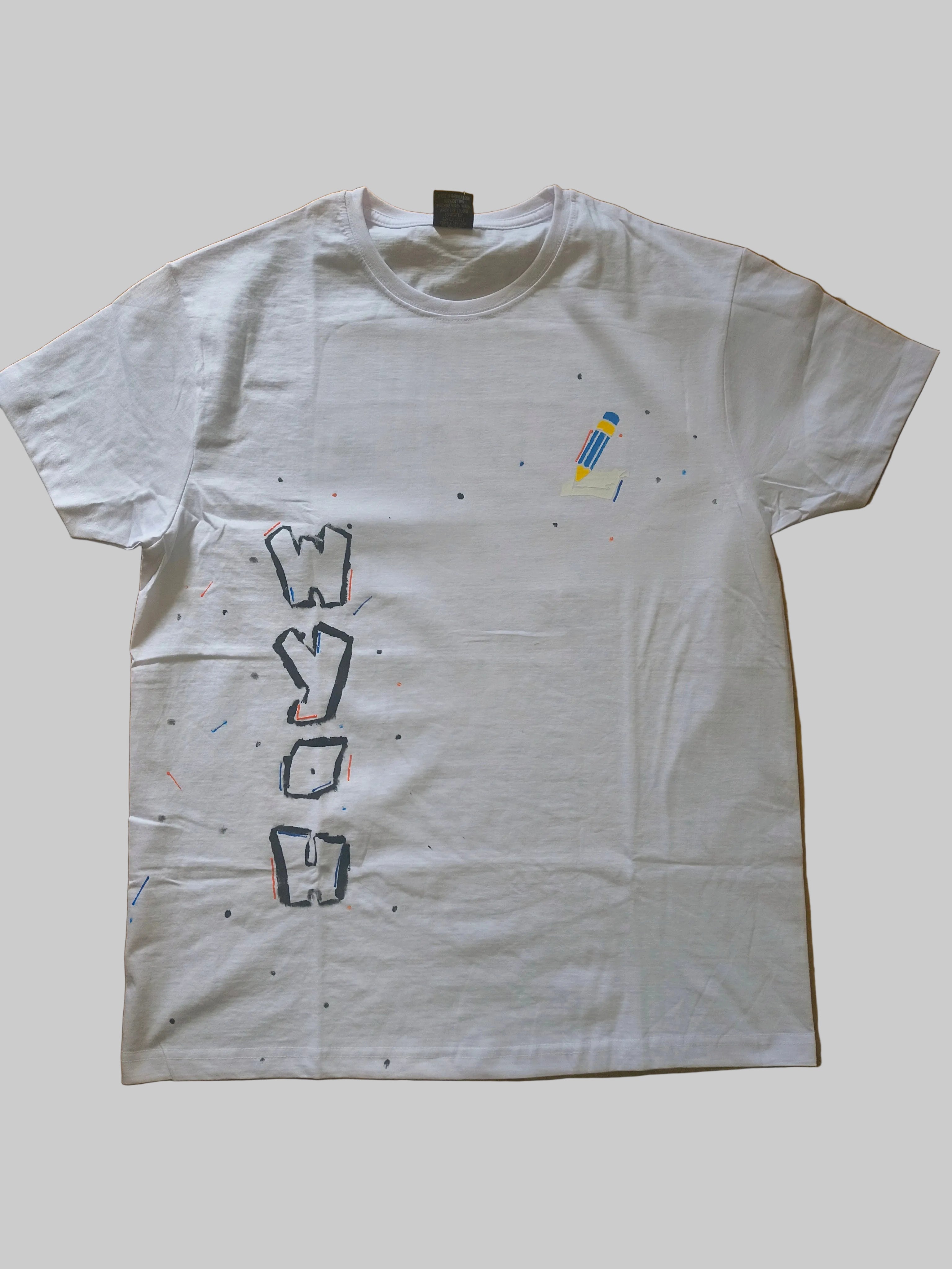 WYOH HAND PAINTED AND PENCIL LOGO