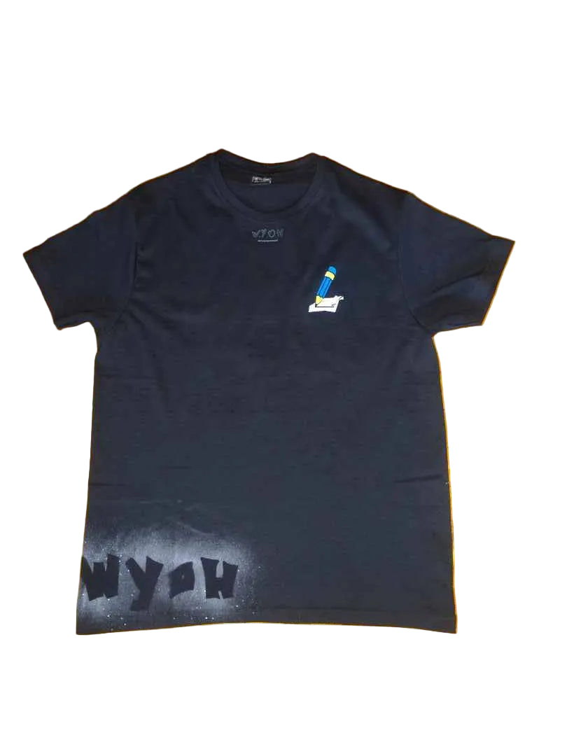 Pencil logo tee