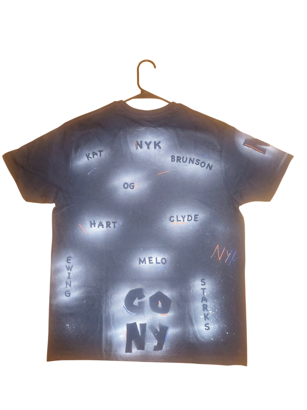 GO NY SPRAY PAINTED TEE
