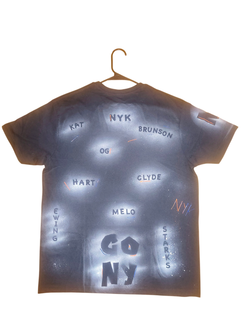 GO NY SPRAY PAINTED TEE